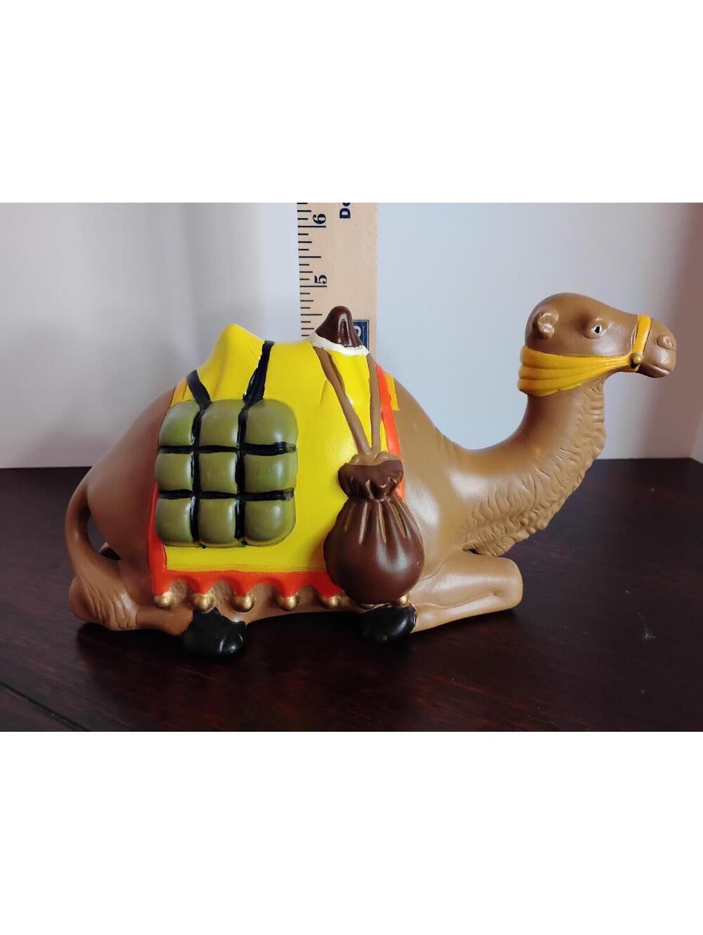 1980's Vintage Ceramic Camel Figurine